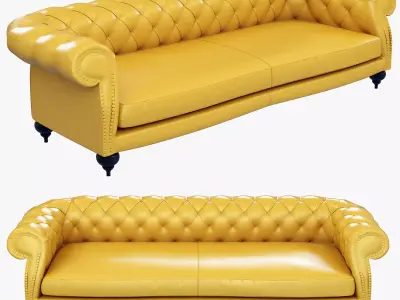 Baxter Diana Chester Sofa 3D model