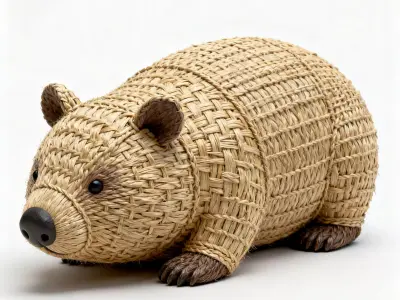 wombat 3D print model
