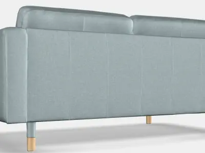 LANDSKRONA 2-seater sofa Low-poly 3D model