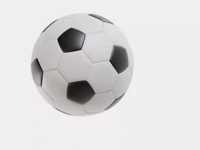 Soccer Ball Football Low-poly 3D model