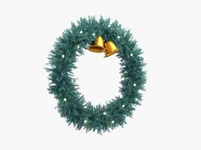 Christmas Wreath 3D model
