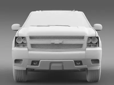 Chevrolet Tahoe Z71 2008 3D model