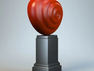 Abstract Figure 3D model