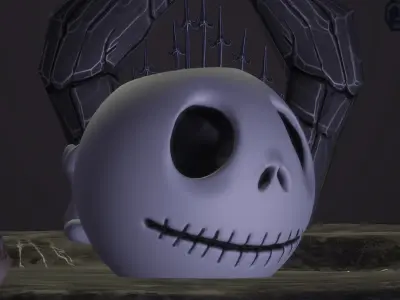 Jack Skeleton cup -  The Nightmare Before Christmas Free 3D print model