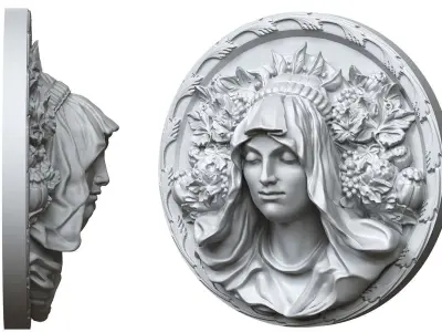 Mascaron 3D print model