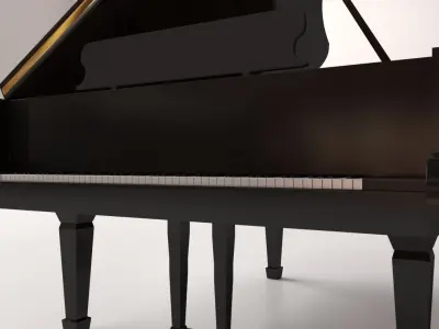 Grand Piano 3D model