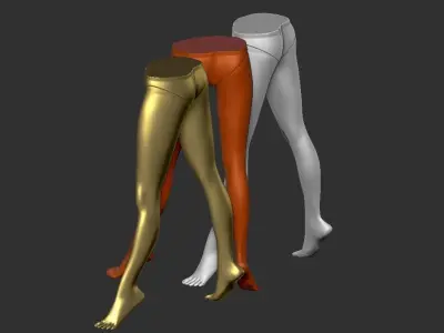 female body vase  3D model