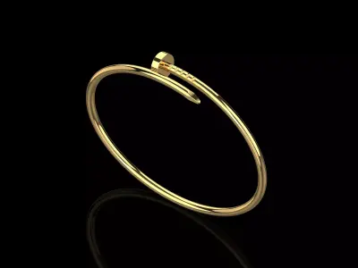 Juste un clou Bracelet 16 Size Small Version N187 3D print model