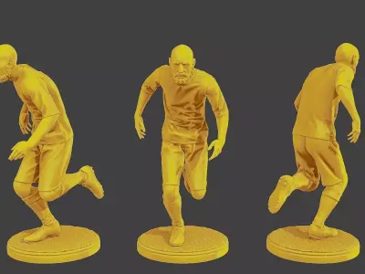 Soccer Player SP 036 3D print model