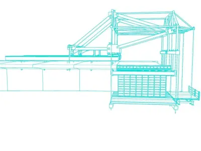 Bridge Construction 3D Model - Detailed Look into Infrastructure 3D model