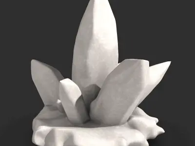 Crystal 3D print model