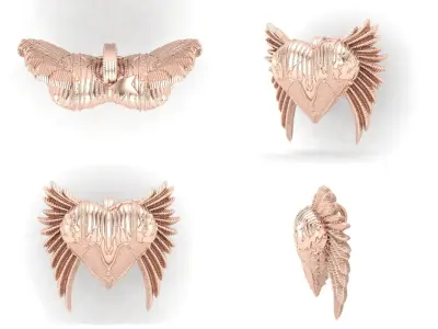 pendant ak 4 3D print model