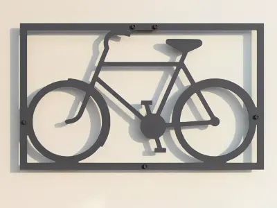 Room Decoration Art Biker Gifts Biker Art 3D print model