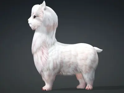 Alpaca-A2 3D model