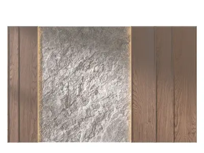 3D wall panel 03 3D model