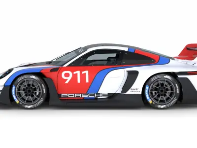 Porsche 911 GT3 R Rennsport 2023 3D model