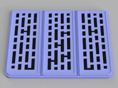 Galaxys Edge Window Shutters 3D Print STL Files 3D print model