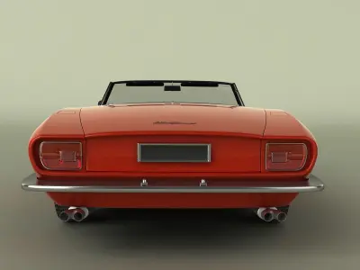 ISO Grifo Convertible  1964 3D model