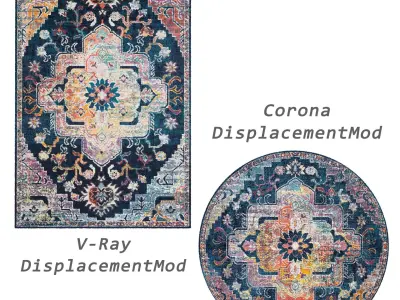 Rugs No 592 Low-poly 3D model