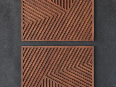 Wall Art Design 03 3D model