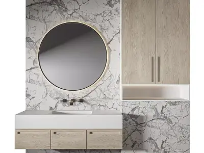 Luxury Bathroom 299 3D model