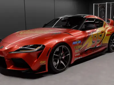 Toyota Supra MK5 3D model