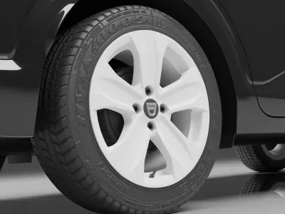 Dacia Logan 2021 Car 3D model