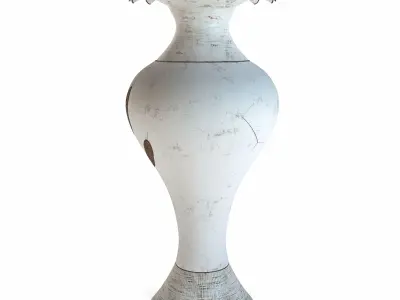 Mediterranean Vase 3D Model Low-poly 3D model