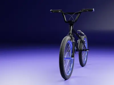 BMX Bicycle 3D model