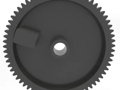 Lock Activator Gear for Mitsubishi Pajero Sport 3D print model