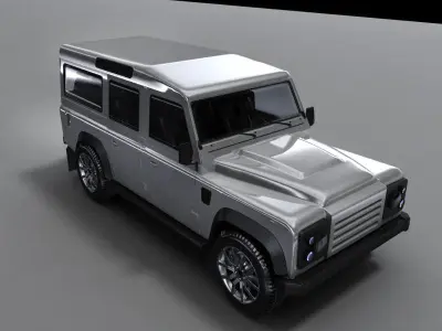 Land Rover Defender 3D model