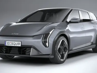 Kia EV4 Hatchback 2026 3D model