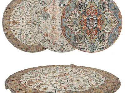 Rugs No 293 Low-poly 3D model
