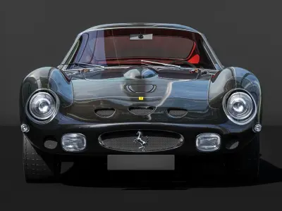 Ferrari 250 GTO - The Greatest Ferrari Ever Made Low-poly 3D model