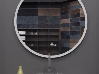 Illuminated Mirror 18 3D model