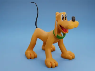 Pluto 3D model