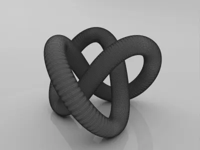 decorative  table lamp model 1 Free 3D model