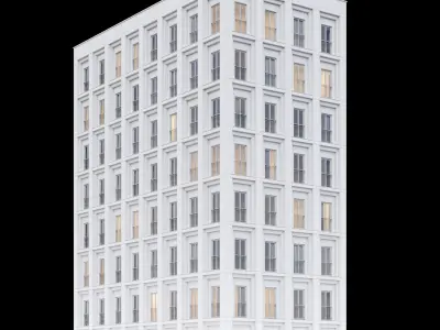 Modern building 6 3D model
