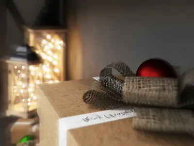 Christmas decoration set 3D model