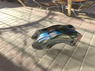 car 1 Low-poly 3D model
