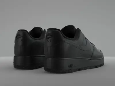 Air Force 1 Low Nike PBR  Low-poly 3D model