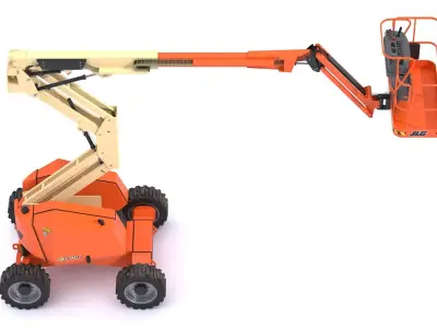 JLG H340AJ Hybrid Articulating Boom Lift 3D model
