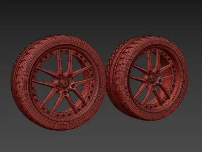Wheel Piaa Rozza Westlake Rs sport 3D model