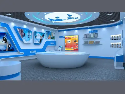 Exhibition - Area - 11X7-3DMAX2010-011 3D model