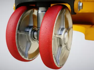 Manual Forklift 3D model