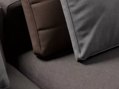 Velora Sofa  Midpoly 3D Model 3D model