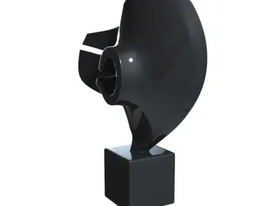 sculpture model 1 Low-poly 3D model
