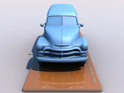 CHEVY 3100  PANEL TRUCK 1954 3D print model