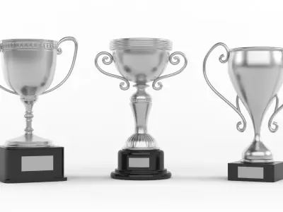 Trophy Cups 3D model 113