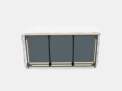 SODERHAMN Cover for 3-seat section Low-poly 3D model